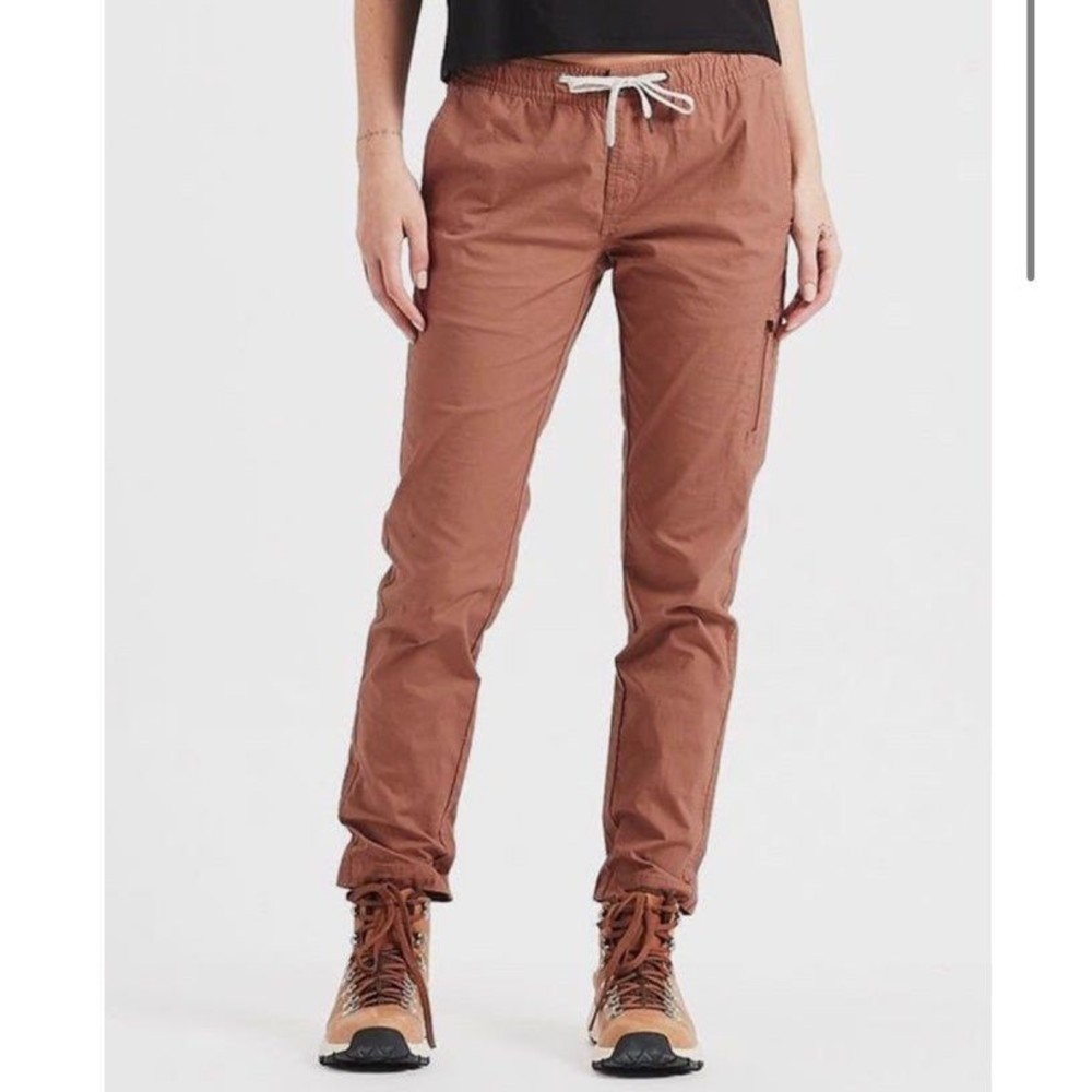 Vuori Ripstop Womens Pants in Copper Large
